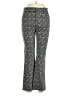 MNG Print Black Casual Pants Size 6 - photo 1