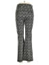 MNG Print Black Casual Pants Size 6 - photo 2