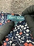 fleur bleue 100% Polyester Blue Long Sleeve Blouse Size L - photo 7