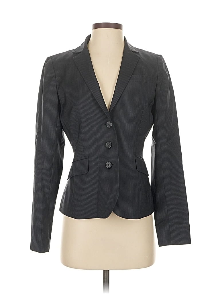 Pre-owned J.crew Collection Blazer Jacket In Gray