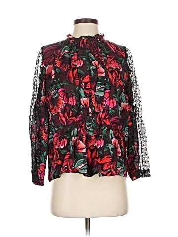 Sandro Long Sleeve Blouse (view 1)