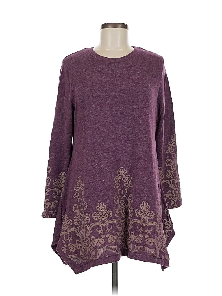 Pre-owned Assorted Brands Casual Dress In Burgundy