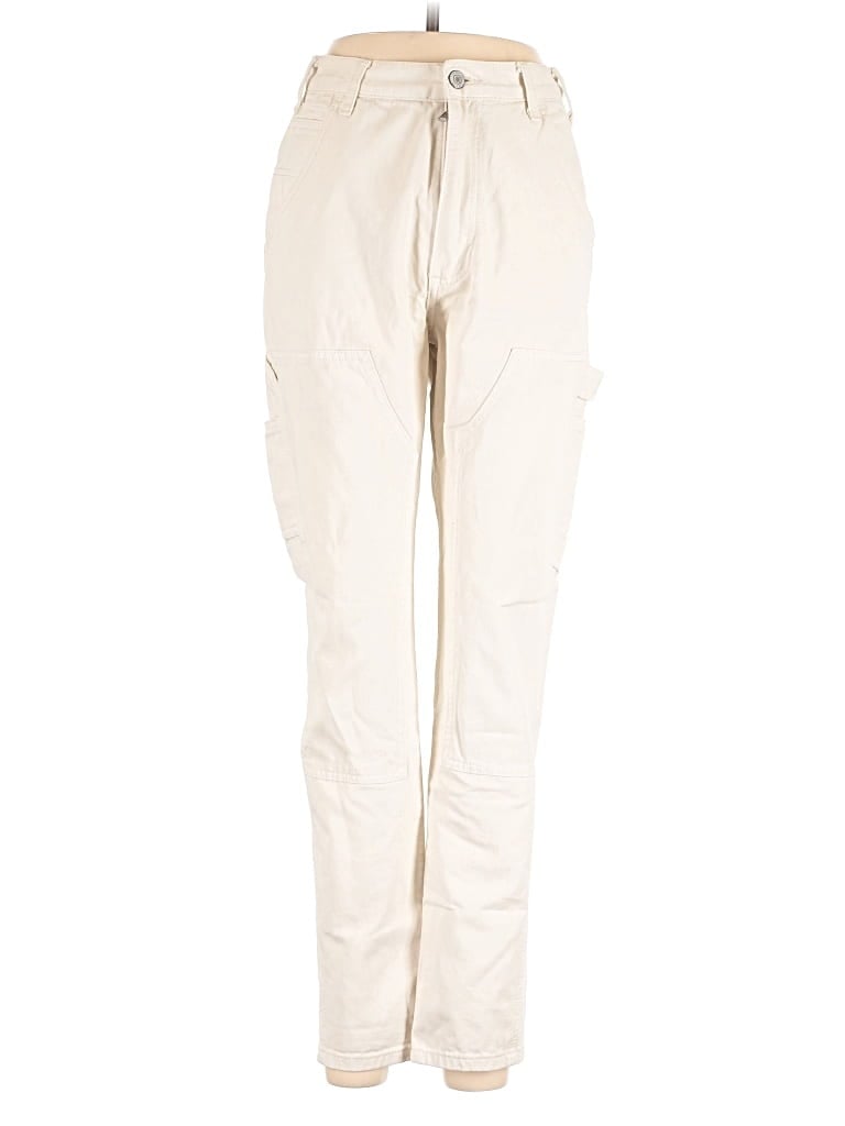 Pre-owned J. Galt Cargo Pants In White