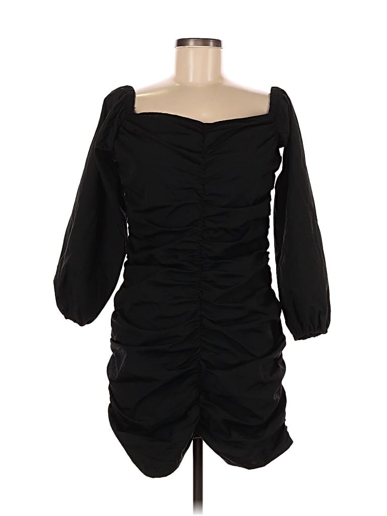 Pre-owned Divided By H&m Cocktail Dress In Black