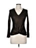 Coast 100% Viscose Black Long Sleeve Top Size 6 - photo 1