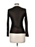 Coast 100% Viscose Black Long Sleeve Top Size 6 - photo 2