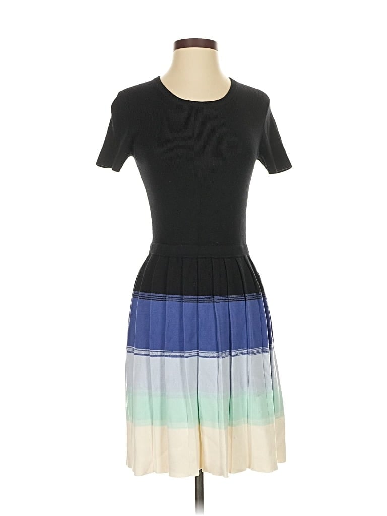 Pre-owned Shoshanna Casual Dress In Black