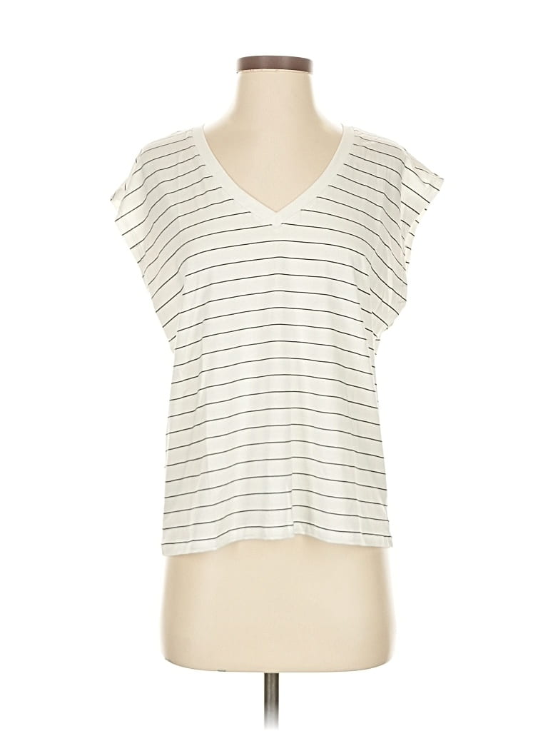 NORDSTROM Pre-owned Sleeveless T-shirt In White