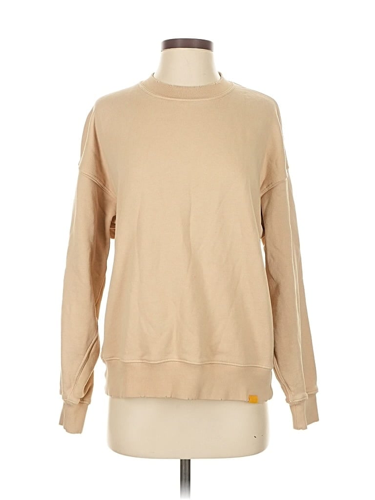 Pre-owned Yellow Label Co. Sweatshirt In Brown