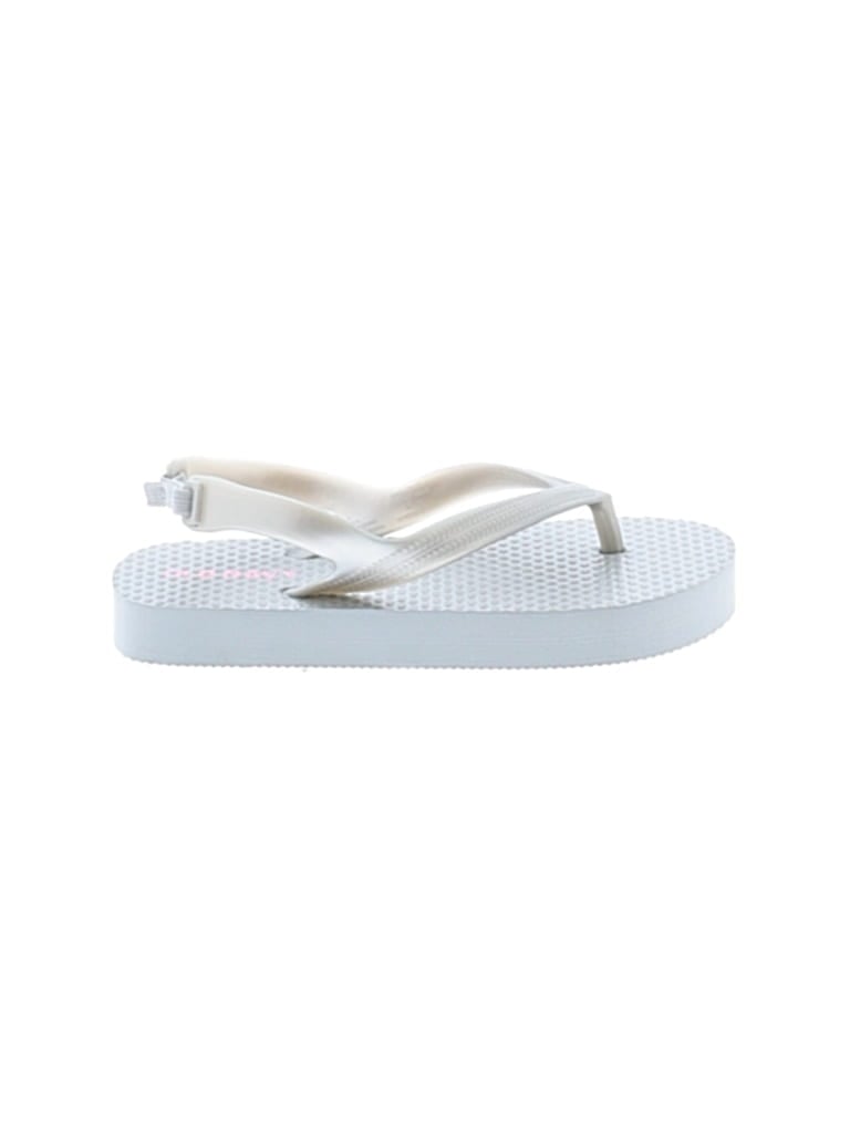 Pre-owned Old Navy Kids' Flip Flops In Gray