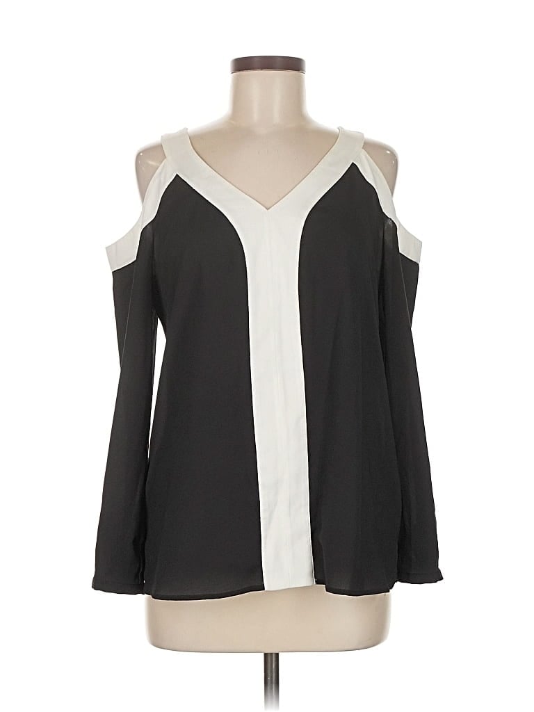 Pre-owned Calvin Klein Sleeveless Blouse In Black