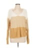 Unbranded Color Block Tan Pullover Sweater Size L - photo 1