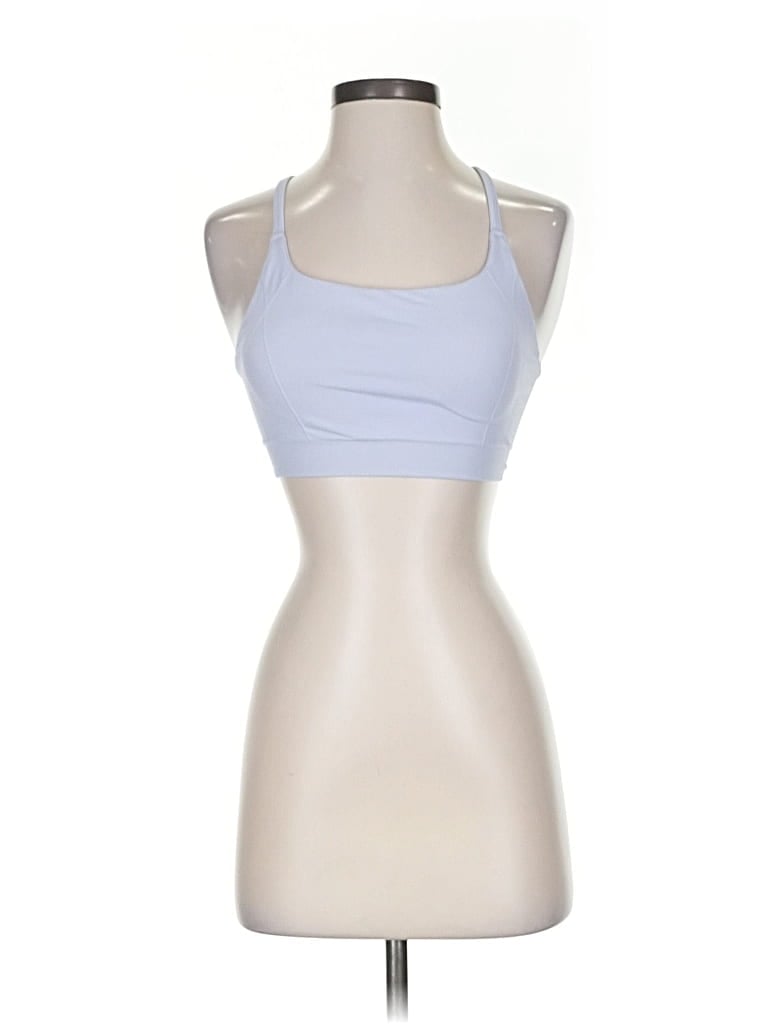 Pre-owned Sweaty Betty Tank Top Blue Strapless Neckline Tops