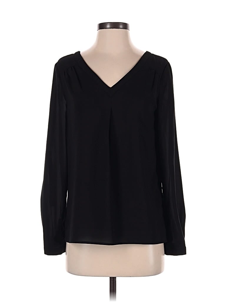Pre-owned 41hawthorn Long Sleeve Blouse In Black