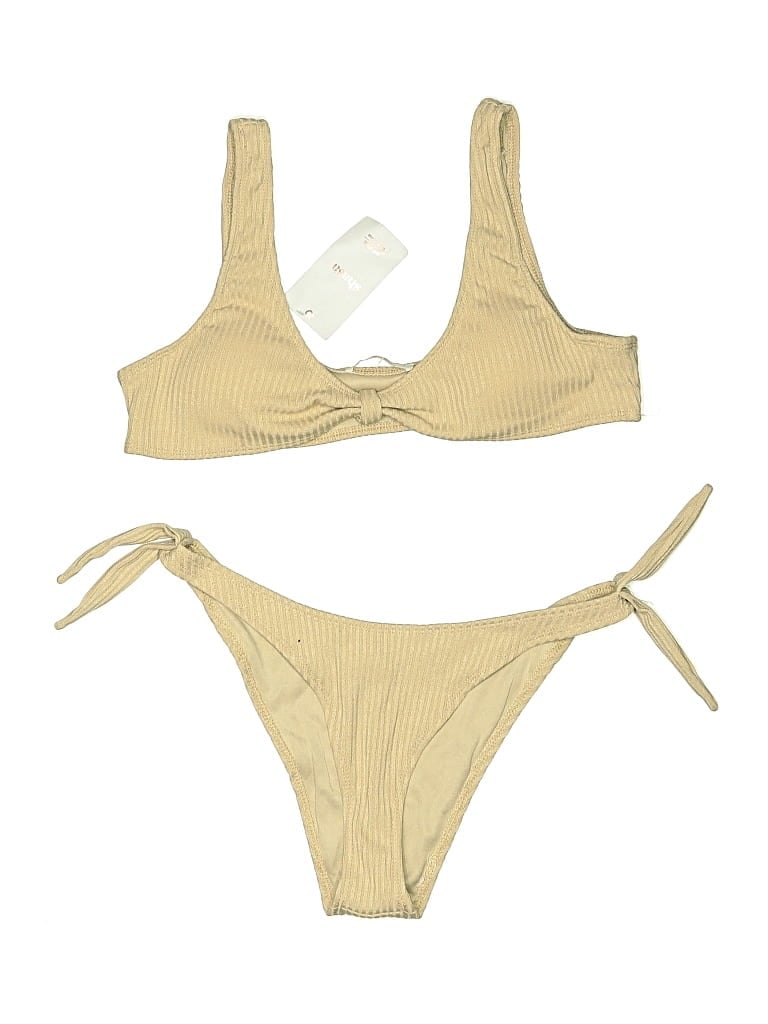 Click to view more detailed imagery on our partner's website Pre-owned Shasa Two Piece Swimsuit In Brown