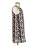 Everly 100% Polyester Print Gray Black Casual Dress Size S - photo 4