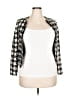 IRO Houndstooth Ivory Blazer Size 32 - photo 1