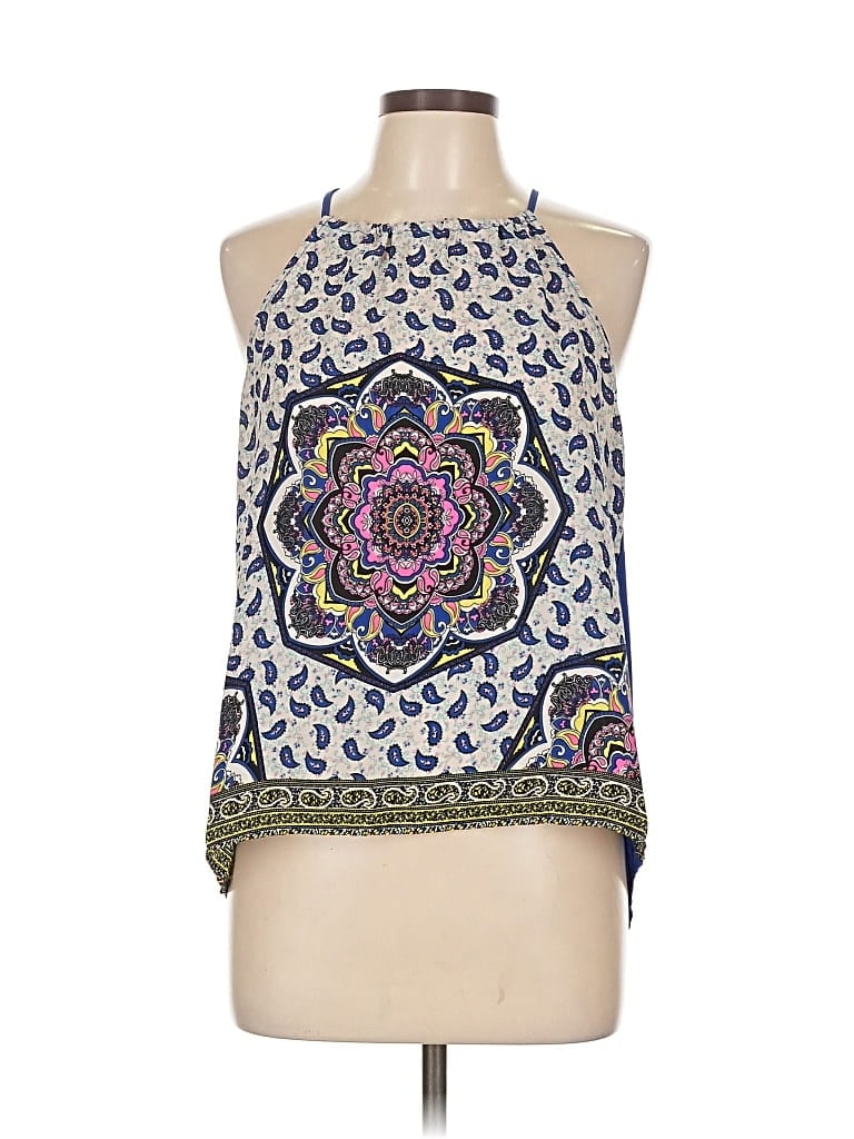 Pre-owned Sweet Wanderer Sleeveless Blouse In Blue