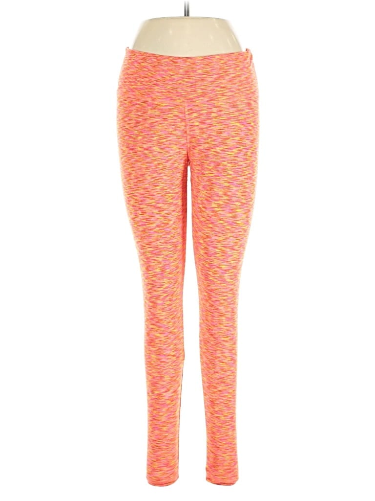 Pre-owned Assorted Brands Active Pants In Orange