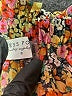 Dress Forum 100% Polyester Floral Yellow Shorts Size S - photo 3