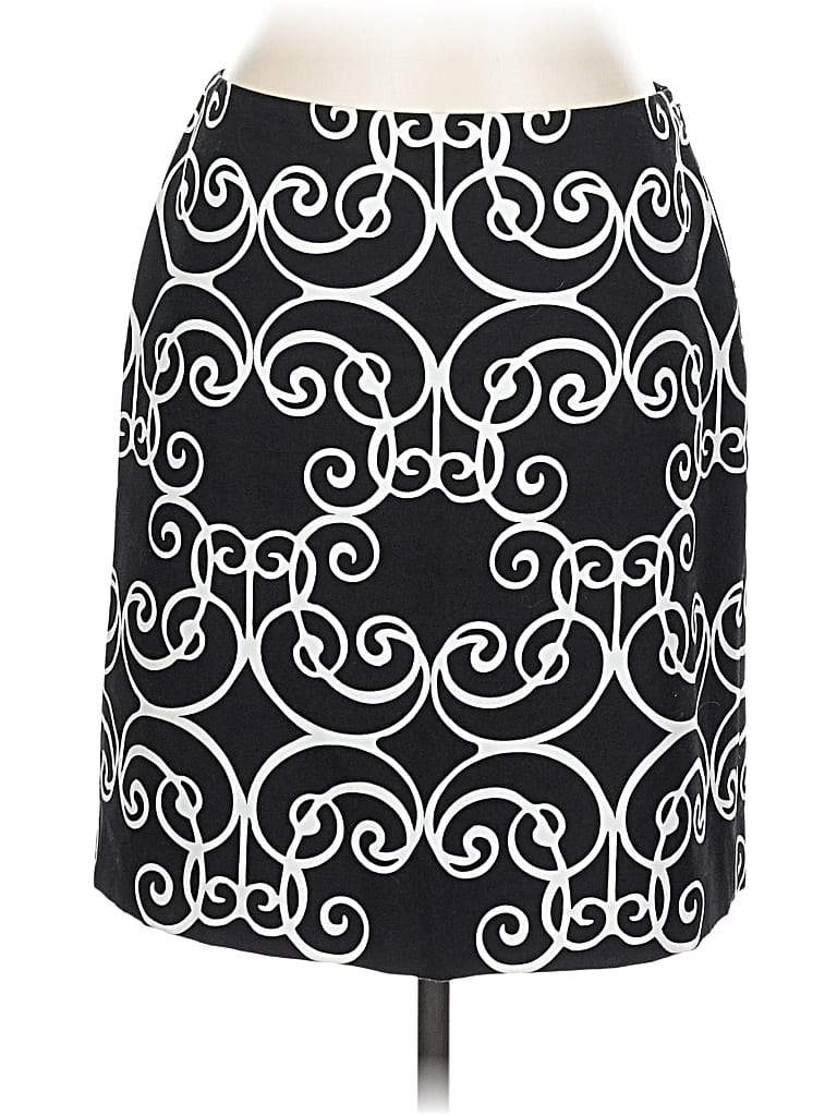 Pre-owned Ann Taylor Formal Skirt In Black