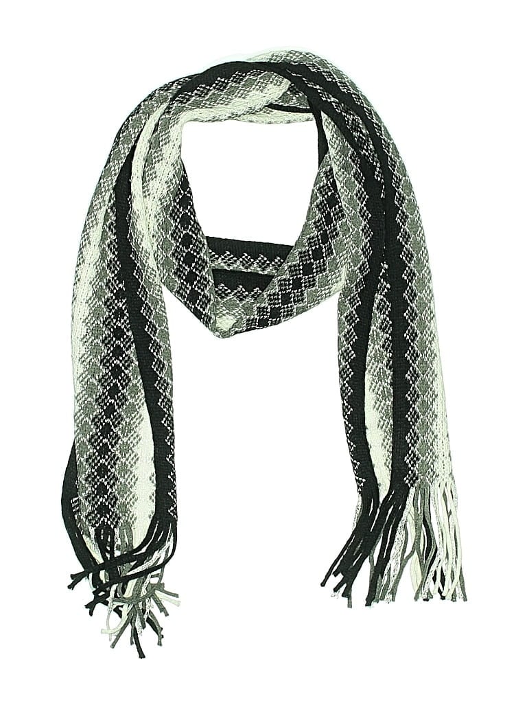 Pre-owned New York And Company Scarf In Black