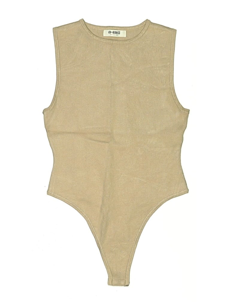 Pre-owned 4th & Reckless Bodysuit In Brown
