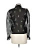 H&M 100% Polyester Black Long Sleeve Blouse Size 8 - photo 2