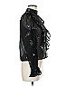 H&M 100% Polyester Black Long Sleeve Blouse Size 8 - photo 4