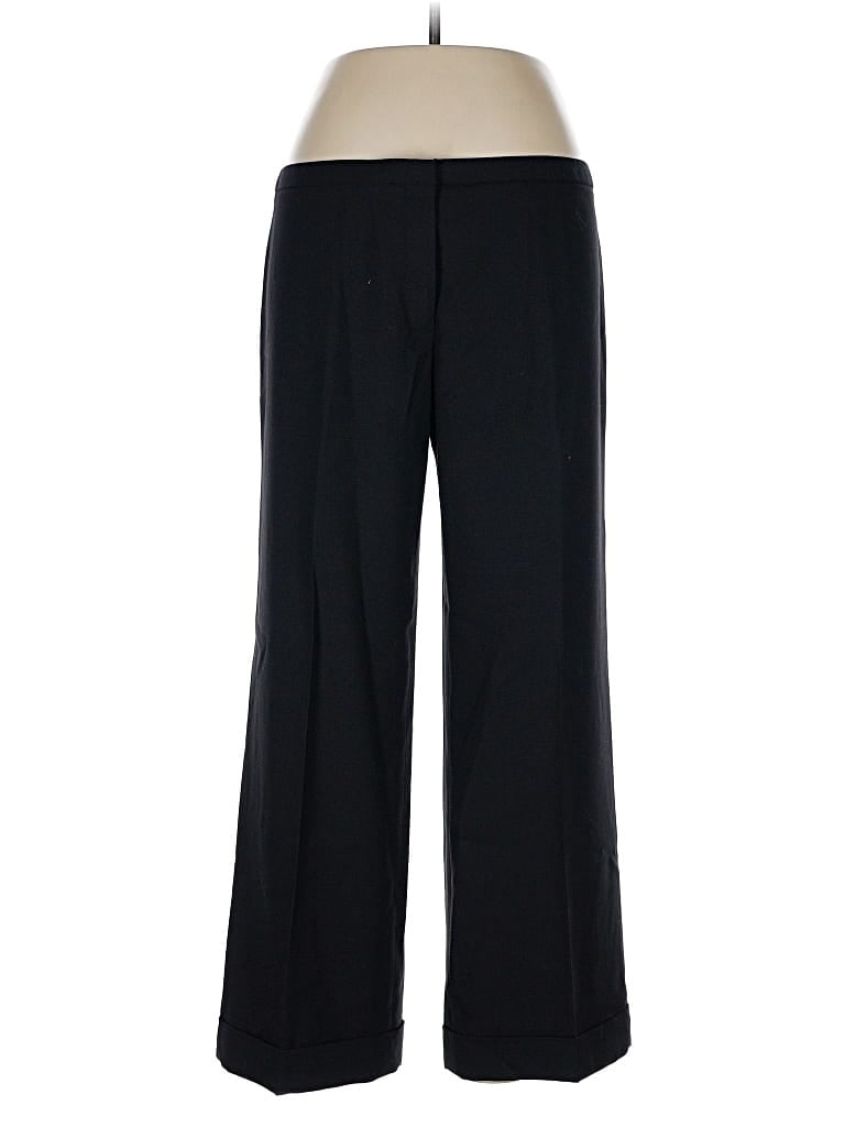 Pre-owned Tory Burch Wool Pants In Black