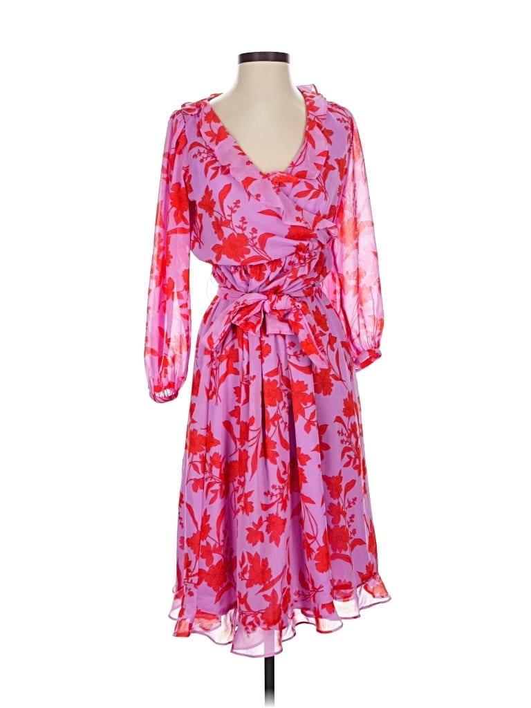 Pre-owned Ann Taylor Cocktail Dress In Pink