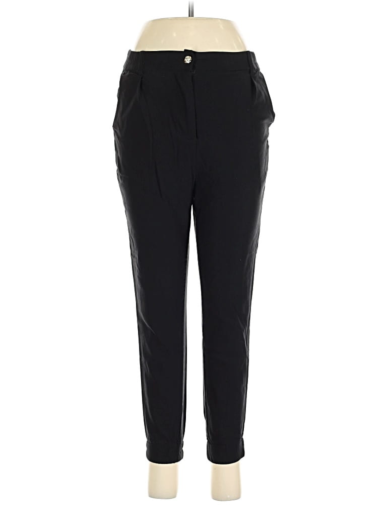 Pre-owned Unbranded Track Pants In Black