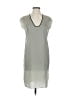 IAN R.N 100% Polyester Gray Casual Dress Size S - photo 1