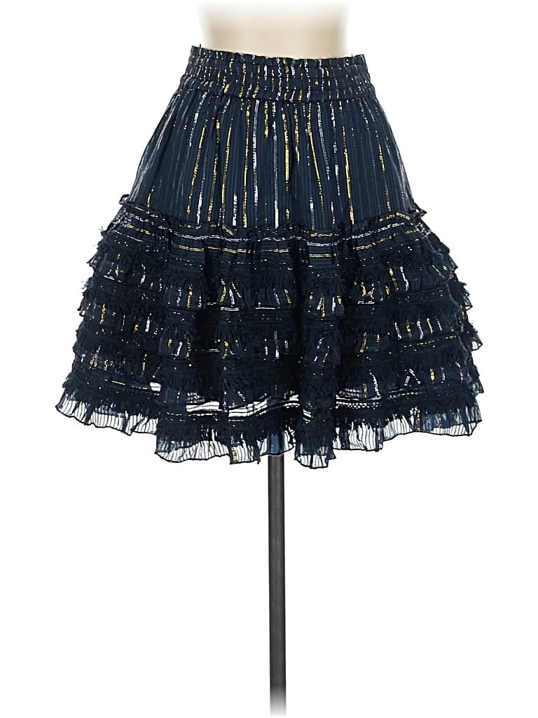Pre-owned Misa Formal Skirt In Blue