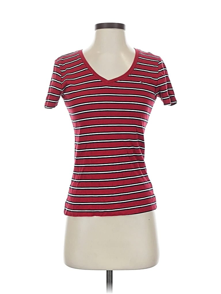 Pre-owned Tommy Hilfiger Short Sleeve T-shirt In Red