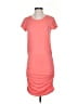 Athleta Solid Orange Casual Dress Size S - photo 1