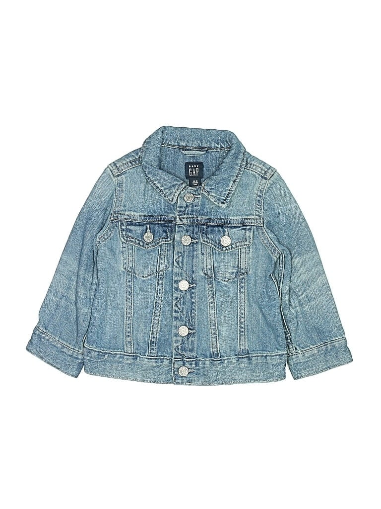 Pre-owned Baby Gap Kids' Denim Jacket In Blue