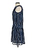 MICHAEL Michael Kors Tweed Blue Cocktail Dress Size 0 - photo 5