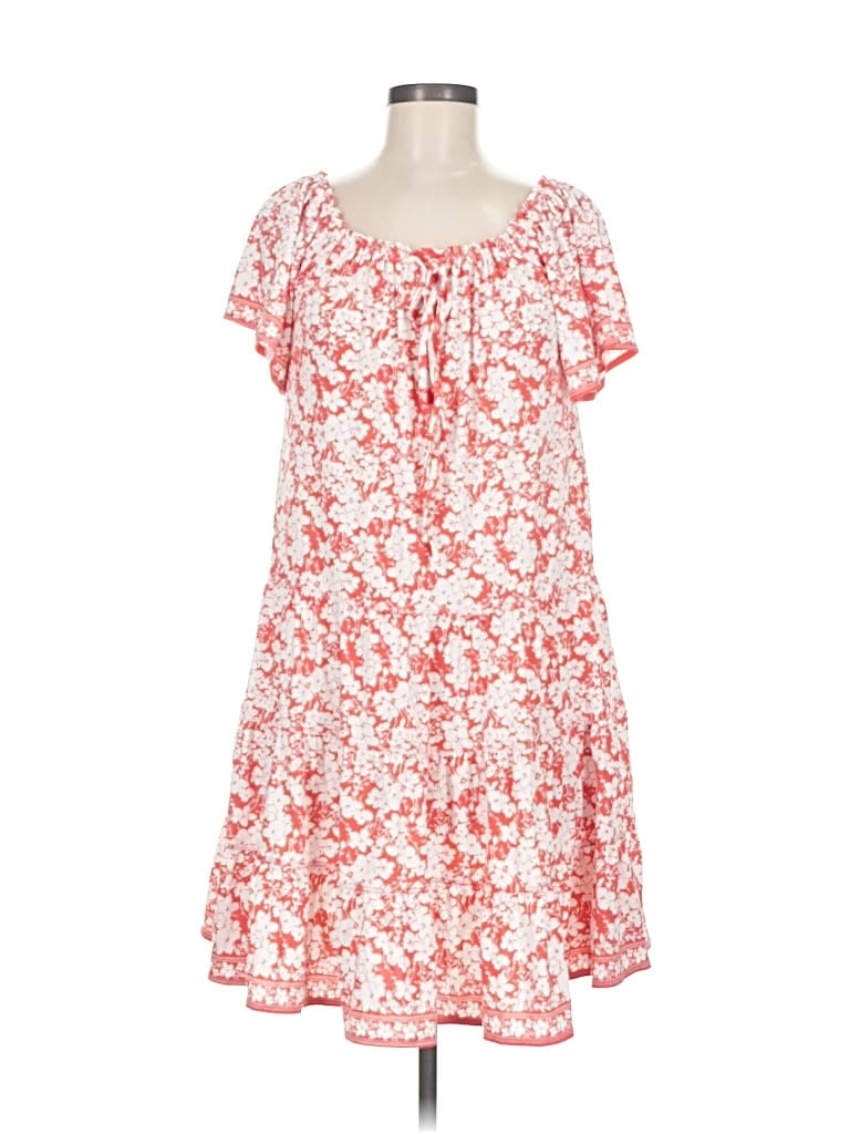 Pre-owned Max Studio Casual Dress In Red