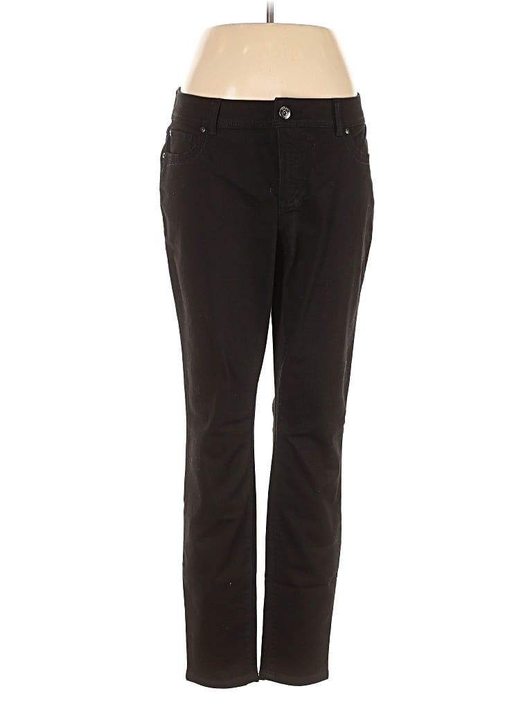 Inc Denim Jeggings In Black