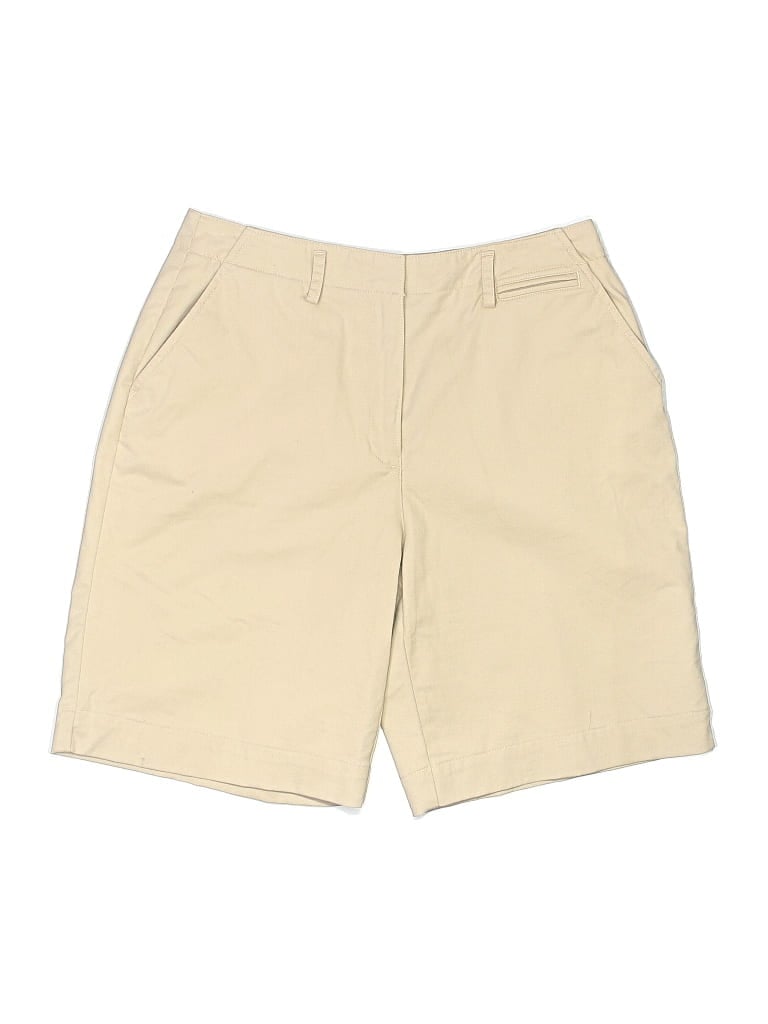 Click to view more detailed imagery on our partner's website Pre-owned Liz Claiborne Khaki Shorts In White