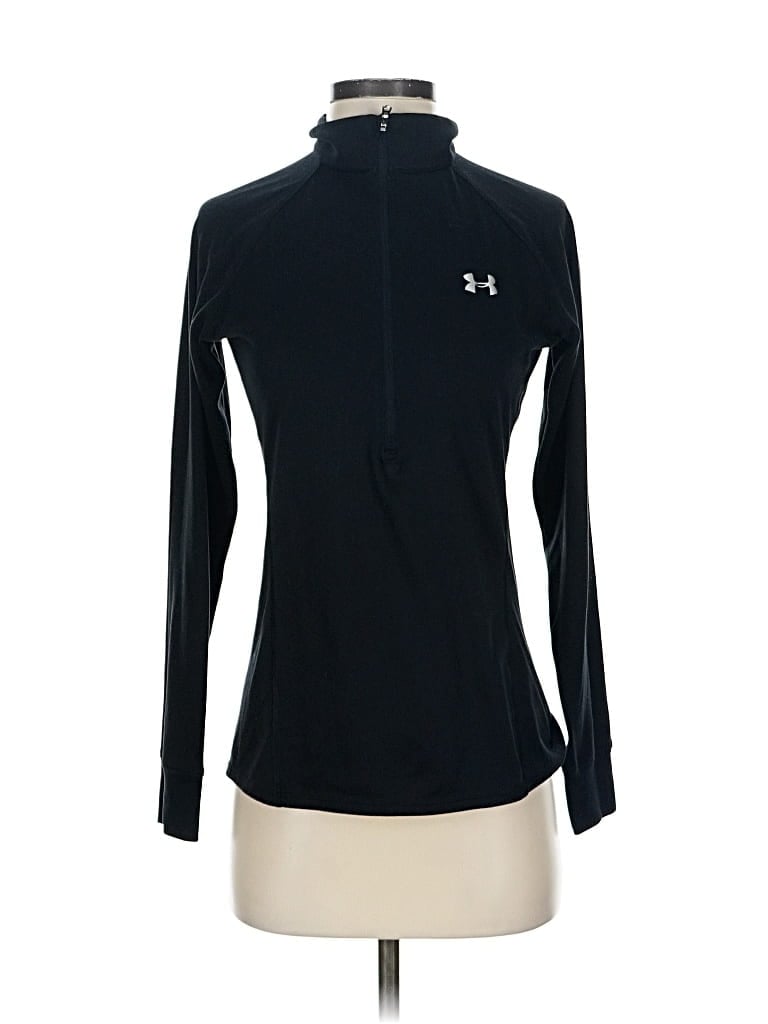 Pre-owned Under Armour Fleece Jacket In Black