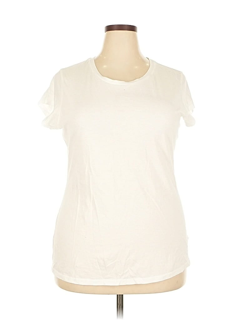 Pre-owned Universal Thread Short Sleeve T-shirt In White
