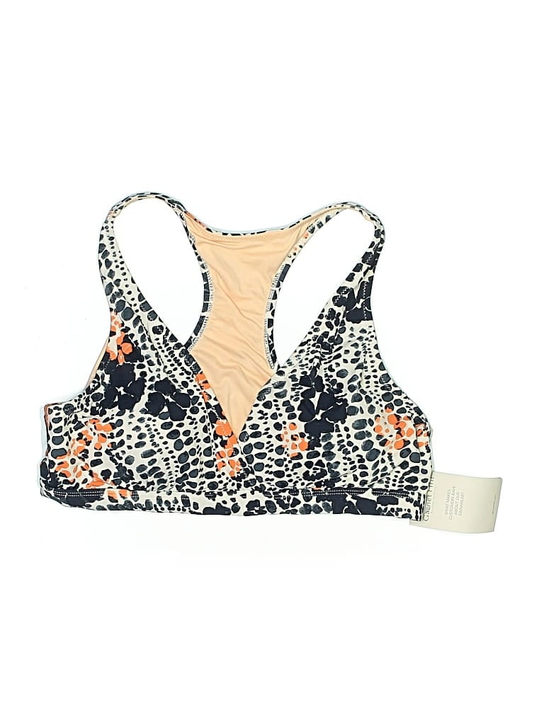 Pre-owned Assorted Brands Swimsuit Top Ivory Swimwear In White