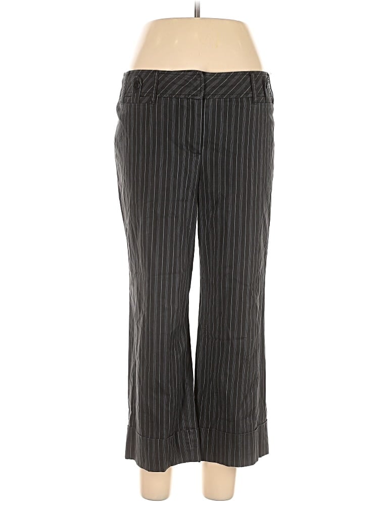 Pre-owned Ann Taylor Loft Dress Pants In Gray
