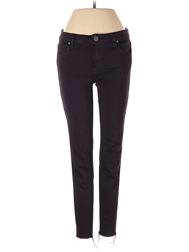 Pre-owned Kut From The Kloth Jeggings In Purple