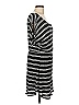 Splendid Stripes Black Casual Dress Size L - photo 4