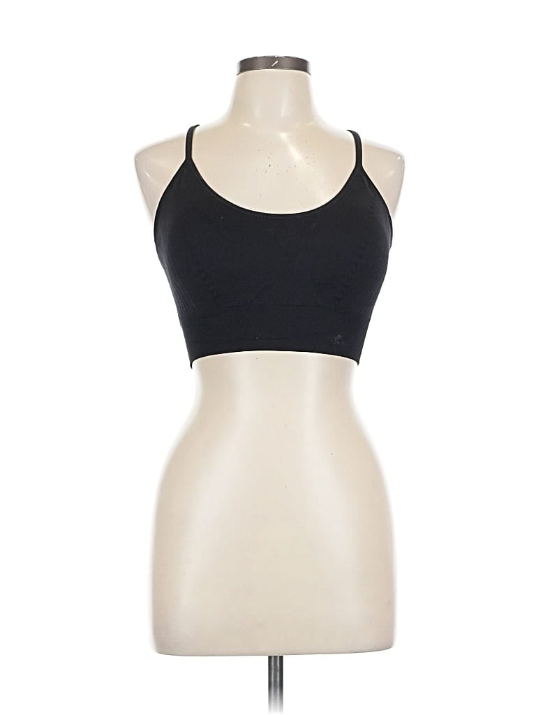 Click to view more detailed imagery on our partner's website Pre-owned Pro-fit Tank Top Black Halter Neckline Tops
