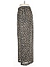 Compagnie Internationale Express 100% Polyester Print Black Casual Pants Size L - photo 5