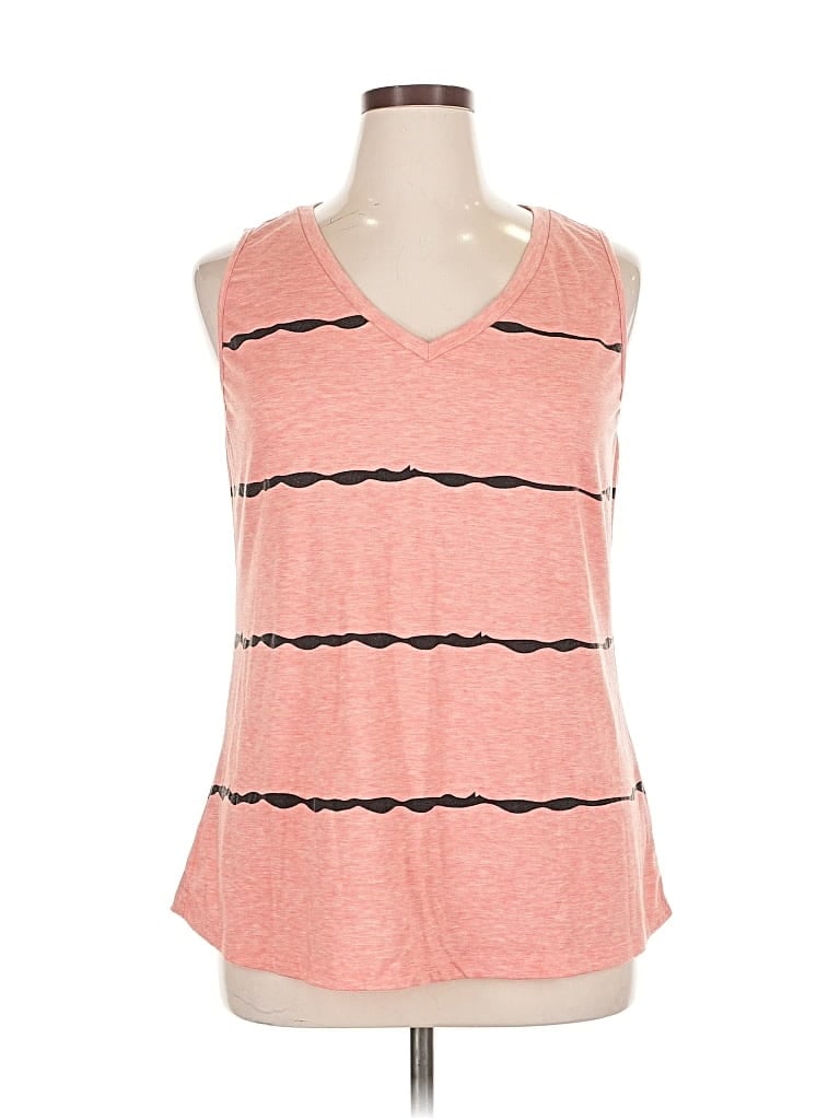 Pre-owned Unbranded Sleeveless T-shirt In Pink